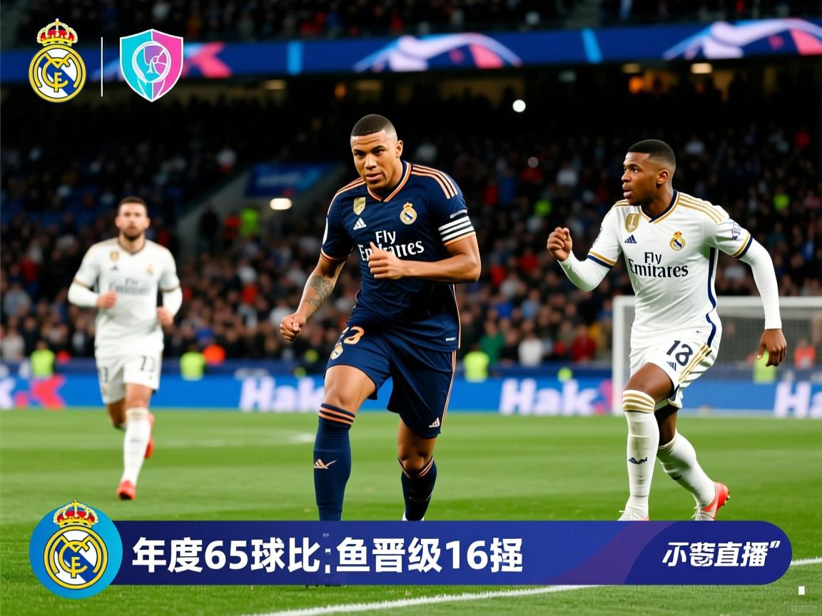 姆巴佩独造3球，年度65球比肩三大传奇，皇马3-2险胜鱼腩晋级16强
